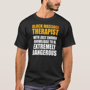 T-shirt Massage Thérapiste Wellness Thérapie