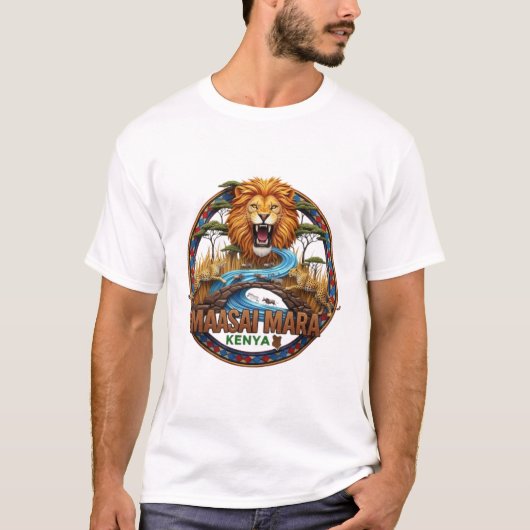 T-SHIRT MASSAI MARA (Devant)
