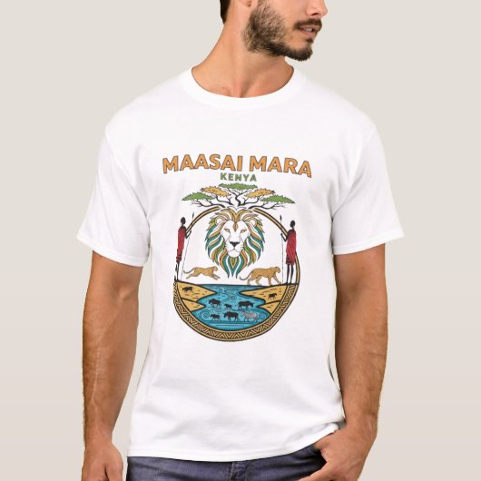 T-SHIRT MASSAI MARA (Devant)