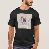 T-shirt Massai Morans art chrétien Imprimer (Devant)