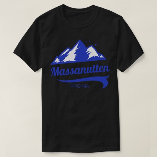 T-shirt Massanutten ski Virginie 1 (Design devant)