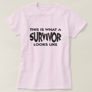 T-shirt Mastectomie de survivant de cancer du sein