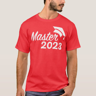 T-shirt Master 2023 graduation pour diplômé