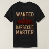 T-shirt Master BBQ Recherché (Design devant)
