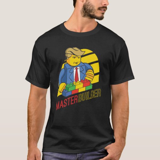 T-shirt Master Builder Building Blocks Men Women Youth  7 (Devant)