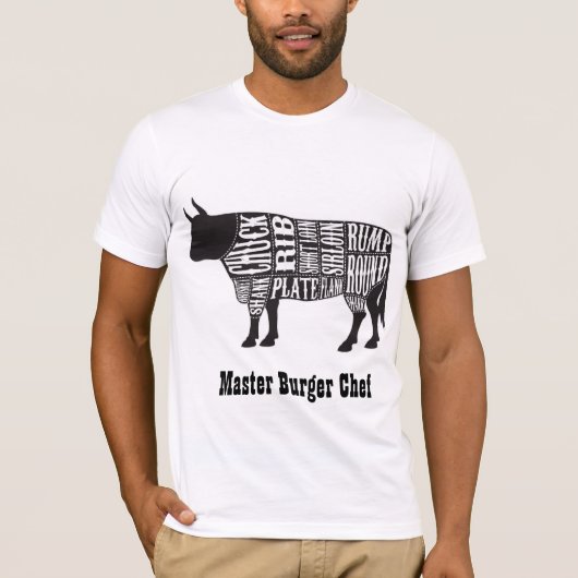 T-shirt Master Burger Chef (Devant)