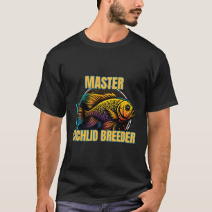 T-shirt Master Cichlid Breeder Aquarium des Cichlids afric
