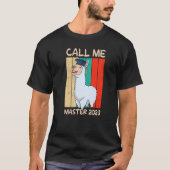 T-shirt Master degree 2023 (Devant)