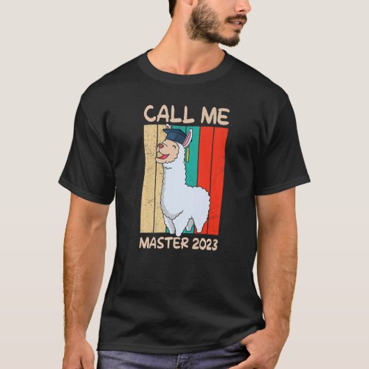 T-shirt Master degree 2023 (Devant)