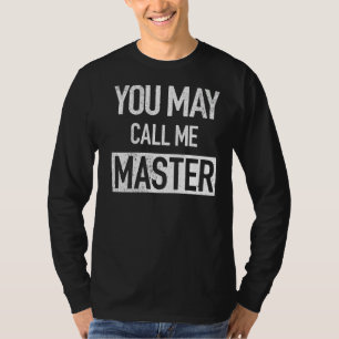 T-shirt Master Diplôme Appelez-moi Master Mba