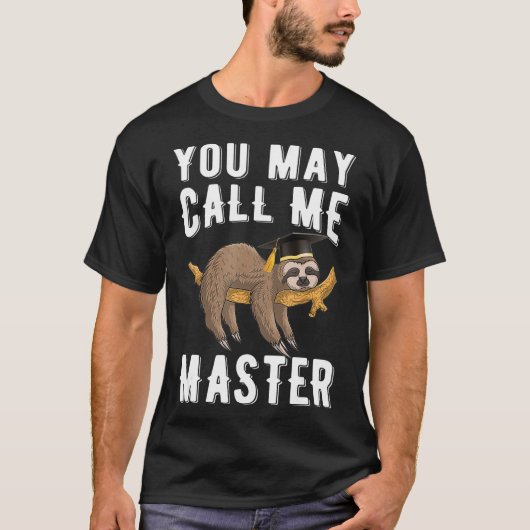 T-shirt Master Diplôme Cadeaux De Diplôme Pour Lui Meilleu (Devant)
