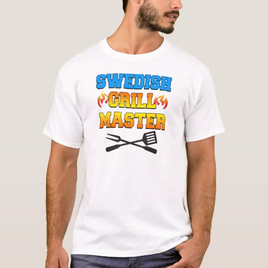 T-shirt Master Grill suédois (Devant)