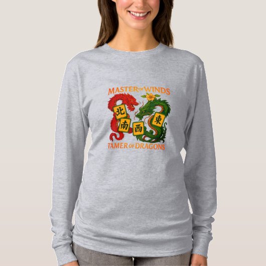 T-shirt Master of Winds-Tamer of Dragons Women's (Devant)