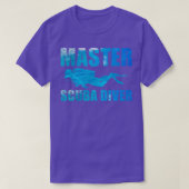 T-shirt Master Plongée Plongée Scuba Plongée (Design devant)