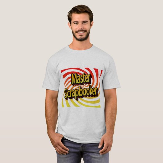 T-shirt "Master Scrapbooker" (Devant entier)