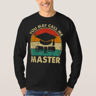T-shirt Masters Dessins Pour Hommes Femmes Mba Éducation