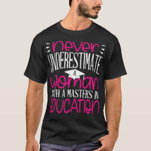 T-shirt Masters Diplôme En Éducation Diplôme MED Funny G