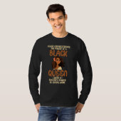 T-shirt Masters Graduation Tee Black Queen Msw Travail soc (Devant entier)