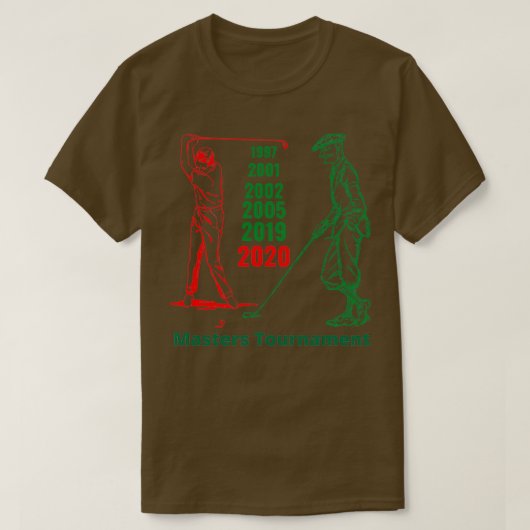 T-shirt Masters Tournament augusta (Design devant)