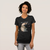 T-shirt Mastiff (fluffy) Maman 2 (Devant entier)