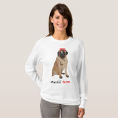 T-shirt Mastiff Maman Chien Bandana Animal Lover Cadeau Fe (Devant entier)
