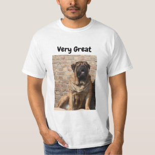 T-shirt Mastiff Meilleurs amis de la fête des pères 