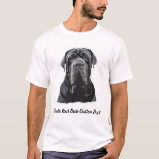 T-shirt Mastiff Napolitain Chien Créez Votre Propre Texte
