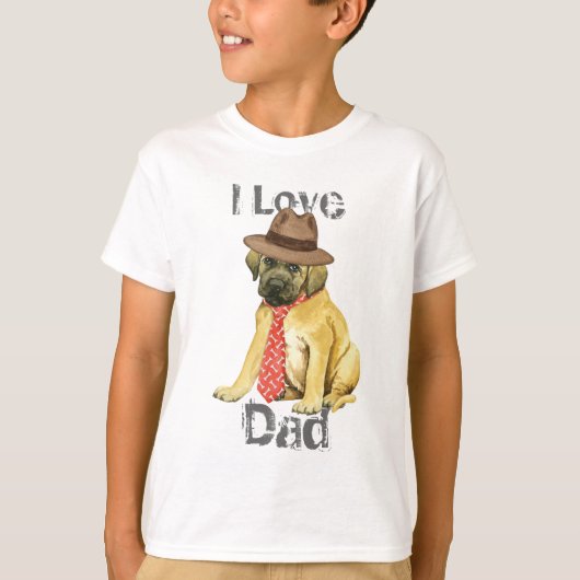 T-shirt Mastiff Papa (Devant)