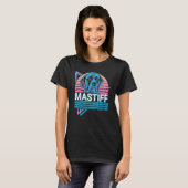 T-shirt Mastiff Retro (Devant entier)