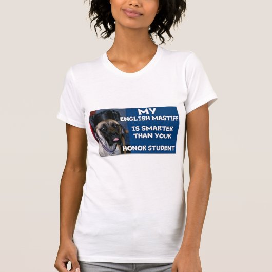 T-shirt mastiff t-court (Devant)