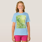 T-shirt Mat du bureau de pré-dragonfly (Devant entier)