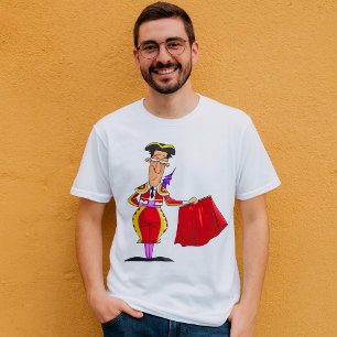 T-shirt Matador au Cape Rouge Torero Espagnol