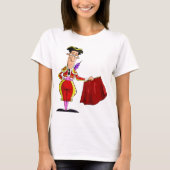 T-shirt Matador au Cape Rouge Torero Espagnol (Devant)