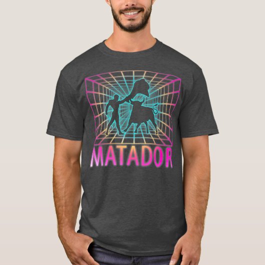 T-shirt Matador Retro Bullfighter cadeau (Devant)