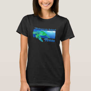 T-shirt Matagorda Island Texas Swimming Sea Turtle