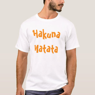 T-shirt matata de hakuna