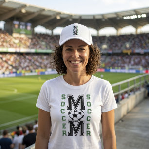 T-shirt Match de foot personnalisé pour maman, c'est mon g