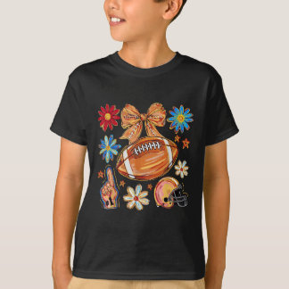T-shirt Match de Football Jour d'Automne Ambiance Touchdow