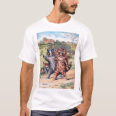 T-shirt Match de golf, Louis Wain (Devant)