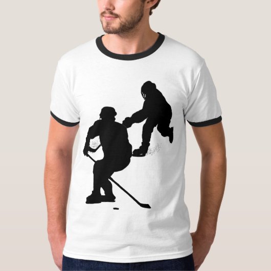 T-shirt match de hockey (Devant)