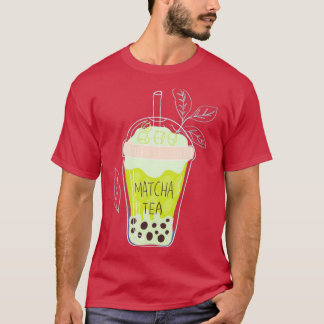 T-shirt matcha bulle thé 6
