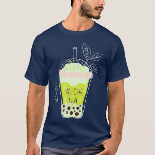 T-shirt matcha bulle thé 9