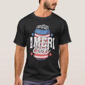 T-shirt Matching Ameri Can Drink 4th Of July Indepedence D (Devant)