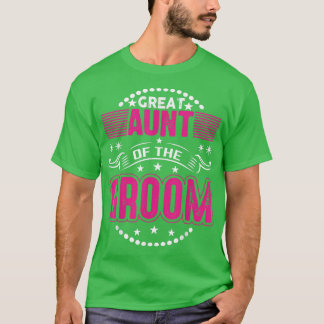 T-shirt Matching Bridal Party Gifts for Family Aunt of the