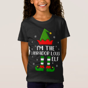 T-Shirt Matching Family Funny Je suis The Labrador Lover E