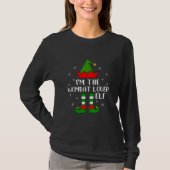 T-shirt Matching Family Funny Je suis The Wombat Lover Elf (Devant)