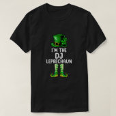 T-shirt Matching Family Im Le DJ Leprechaun St patrick D (Design devant)