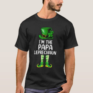 T-shirt Matching Family I'm The Papa Leprechaun St Patrick