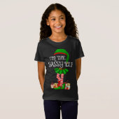 T-Shirt Matching Family I'm The Sassy Elf Christmas (Devant entier)