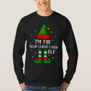 T-shirt Matching Family I'm The Sugar Glider Elf Christma